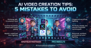 AI Video Creation Tips: 5 Mistakes to Avoid