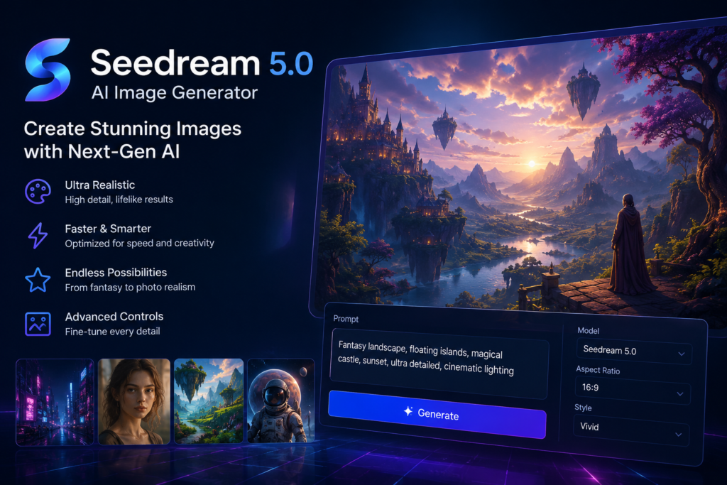Seedream 5.0 AI image